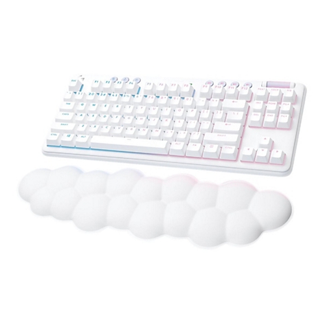 Logitech G G715 - Tastatur - Ohne Zehnertastatur - Hintergrundbeleuchtung - kabellos - Bluetooth, 2.4 GHz
