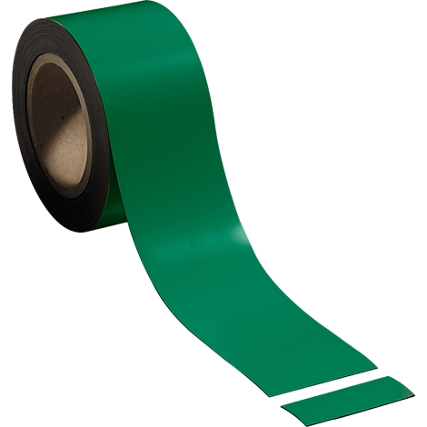 Green tape, partially unrolled.