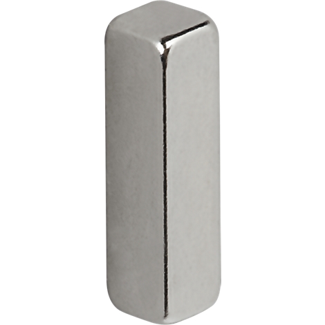 A shiny, silver metal part with rounded edges. It is rectangular and slightly reflective.