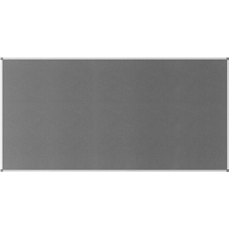 Grey board with a white frame.