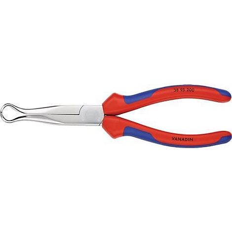 Rondbektang met rode en blauwe handgrepen en de opschriften "VANADIN" en "38 95 200".