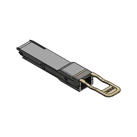 Ein graues elektronisches Bauteil mit Griff, auf dem „200G“ steht.