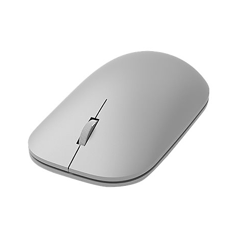 Souris d'ordinateur grise. Avec molette de dÃ©filement et deux boutons de souris.