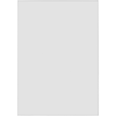 Cadre gris avec zone blanche à l'intérieur.