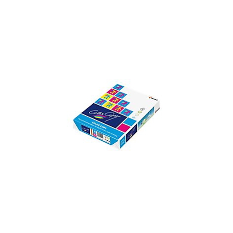 Eine Packung Color Copy Papier auf weißem Hintergrund.