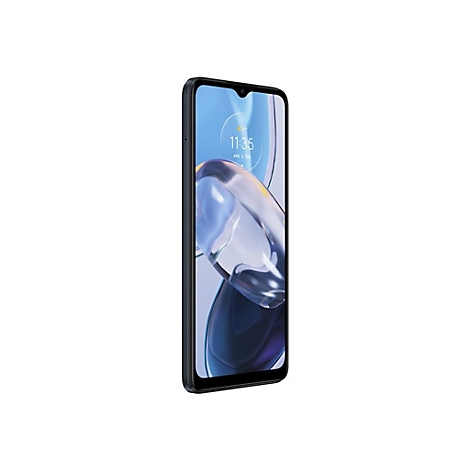 Smartphone im Profil, schwarzer Rahmen, Display mit App-Ansicht. Uhrzeit 11:36 Uhr.