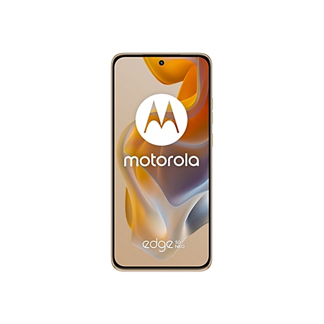 Smartphone Motorola Edge 50 Neo. Gezeigt wird das Smartphone auf weißem Hintergrund.
