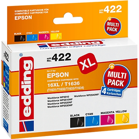 Compatible Epson 16XL Multipack (T1636) - 5 cartouches Haute capacité