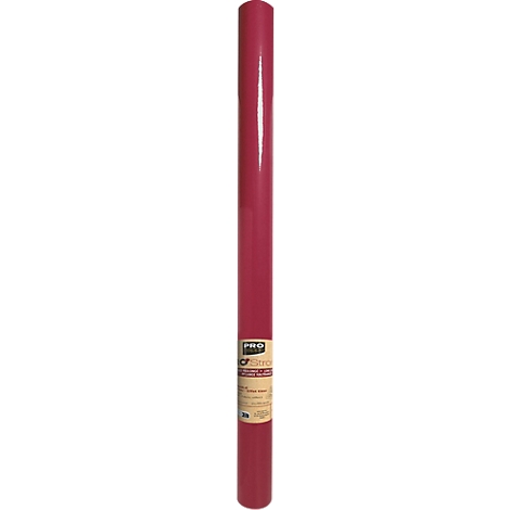Une bouteille cylindrique rouge vin avec une étiquette contenant des informations.