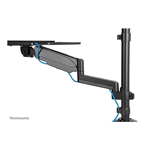 Neomounts DS90-325BL1 - Befestigungskit (voll beweglicher Arm) - Sitz-Steh-Arbeitsplatz - für LCD-Display / PC-Ausrüstung - Stahl - Schwarz