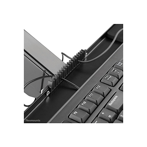 Neomounts DS90-325BL1 - Befestigungskit (voll beweglicher Arm) - Sitz-Steh-Arbeitsplatz - für LCD-Display / PC-Ausrüstung - Stahl - Schwarz