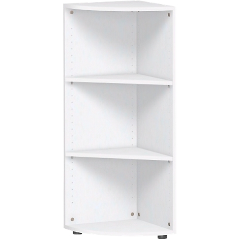 PALENQUE hoek boekenkast, 3 6 OH, B 400 x D 400 x H 752, 1104 of 2160 mm voordelig | Schäfer Shop