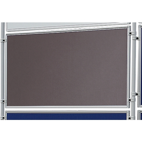 Rectangle gris sur cadre blanc. À côté, éléments bleus et blancs.
