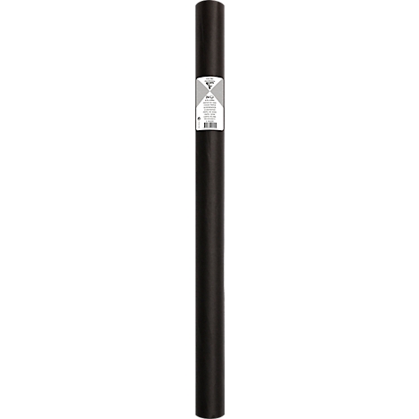 Produit cylindrique gris foncé avec bague argentée. Lignes verticales et subtiles.