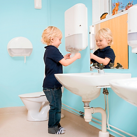 Papier toilette Tork® Jumbo Advanced 120272, 2 plis, compatible T1, 6 rouleaux de L 360 m x l 94 mm, papier FSC®, blanc