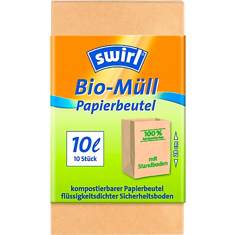 Stadion Doorweekt verzekering Papieren zakken voor organisch afval van Swirl® voordelig kopen | Schäfer  Shop