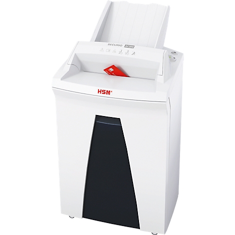 Papiervernietiger met automatische invoer HSM SECURIO AF300, veiligheidsniveau 6, deeltjes 0,78 x 11 mm, 6 vel, wit