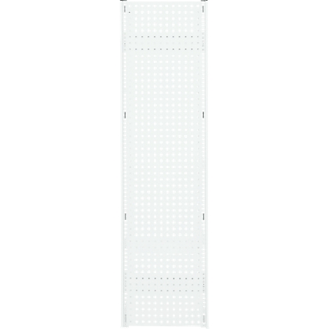 Motif de grille rectangulaire blanche avec de nombreux petits trous.