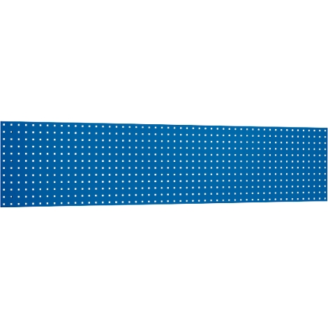 Blue rectangle with many small white dots. The dots are arranged regularly.