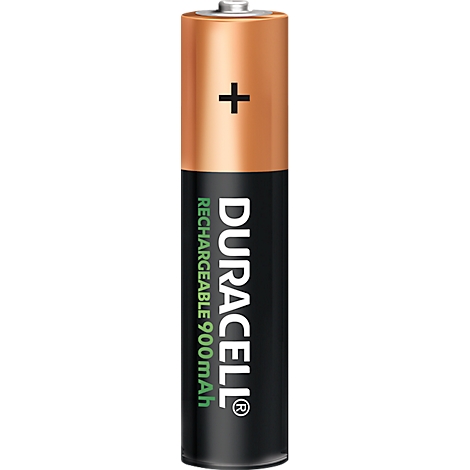 Paquet de 12 piles AAA rechargeables Duracell (DX2400) (900 mAh)