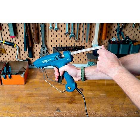 Pistolet à colle PRO EG320 Rapid, pour bâtons de colle ø 12 mm, temps de chauffe 4 minutes