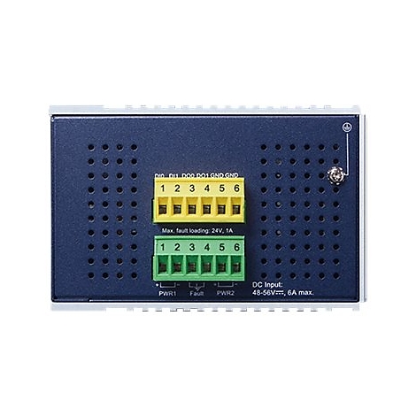 PLANET IGS-5225-8P2S2X - Switch - L3 - managed - 8 x 10/100/1000 (PoE+) + 2 x SFP + 2 x 10 Gigabit SFP+ - an DIN-Schiene montierbar, wandmontierbar