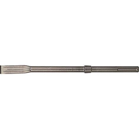 Bovenaanzicht van een metalen gereedschap.