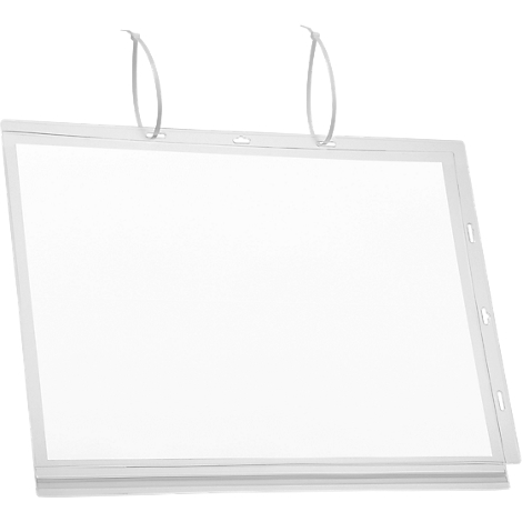 Durable Pochette d'affichage étanche A3 transparent fixation