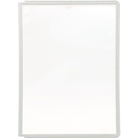 Cadre de document rectangulaire blanc avec des coins arrondis. Le cadre a une bordure blanche et un film transparent.