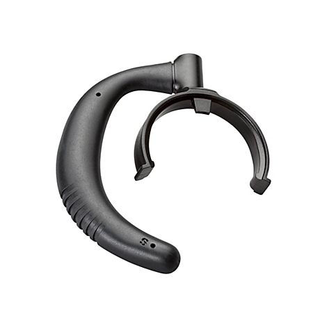 Schwarzes Kunststoffteil mit geschwungenem Griff und hakenförmiger Halterung. Auf dem Griff sind eine gerillte Oberfläche und die Ziffer 5 zu sehen.