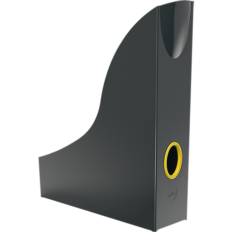 Porte-revues Durable VARICOLOR®, format A4, poignée perforée en diff. coloris, anthracite, 5 p.