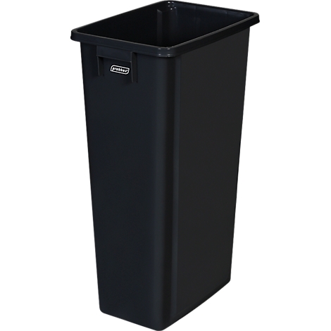 Probbax MixMatch recyclingbak, volume 80 l, met handvat, zonder deksel, L 320 x B 460 x H 762 mm, gerecycled polypropeen, zwart