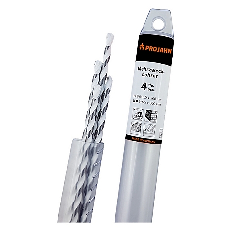 Mèche polyvalente avec emballage, étiquetée avec des informations sur le produit.