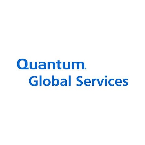 Das Logo von Quantum Global Services, in blauem Text auf weiÃŸem Hintergrund.