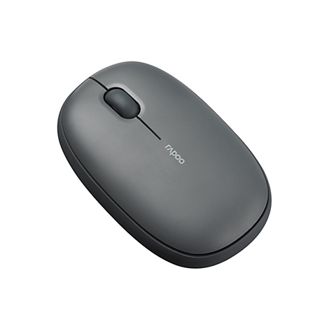 Rapoo M660 Silent - Maus - optisch - 3 Tasten - kabellos - Bluetooth 3.0, Bluetooth 4.0, Bluetooth 5.0, 2.4 GHz