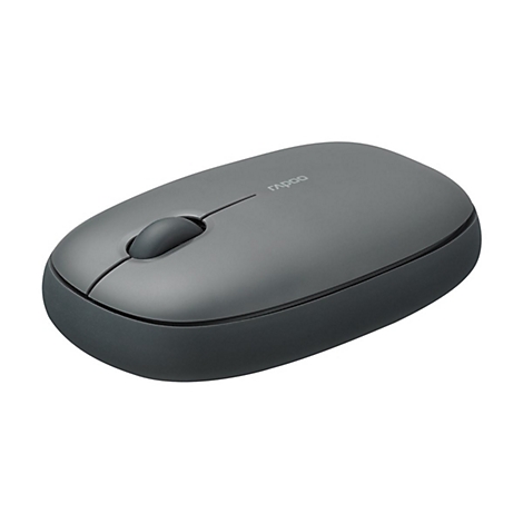 Rapoo M660 Silent - Maus - optisch - 3 Tasten - kabellos - Bluetooth 3.0, Bluetooth 4.0, Bluetooth 5.0, 2.4 GHz