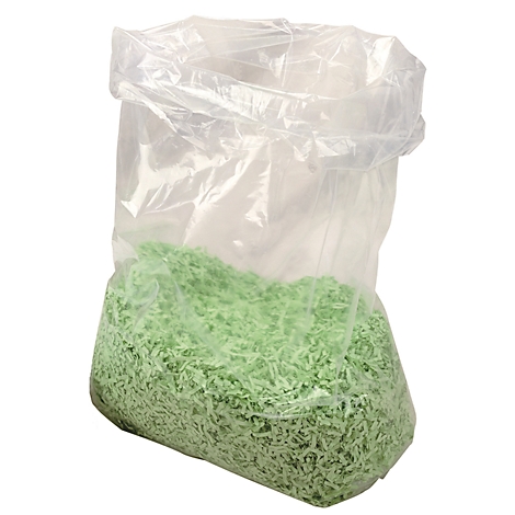 Reusable collection bags for document shredders, 75 liters, 100 pieces