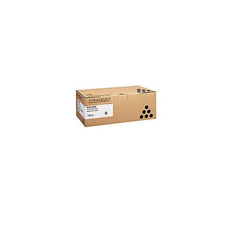 Brauner Karton mit Produktbeschriftung. Auf der Seite schwarze Kreise.