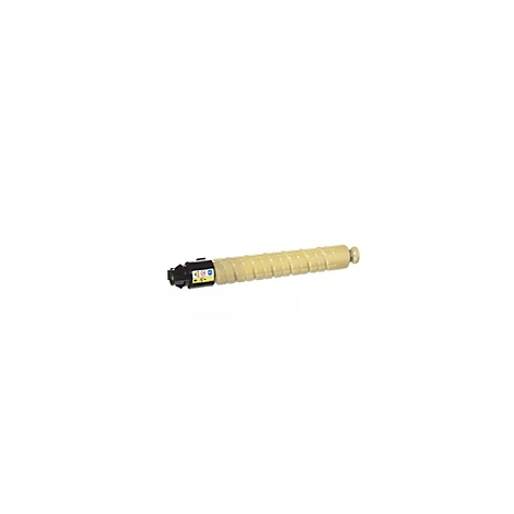 Beige Tonerkartusche mit schwarzem Kopf, auf weißem Grund.
