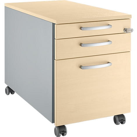 Rollcontainer 126, B 435 x T 765 x H 577 mm, mit Griff rund günstig