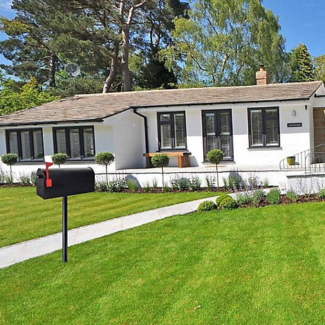 Rottner Briefkasten Mailbo x schwarz