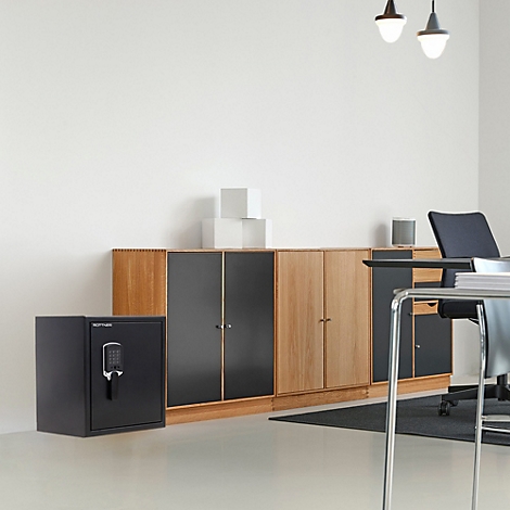 Rottner Coffre-fort ignifuge FIRE DATA 60 Serrure électronique noire