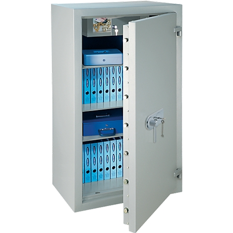 Rottner Wertschutzschrank Diamant Super Fire DO 50 IT, H 500 x B 510 x T 510 mm, Doppelbartschloss