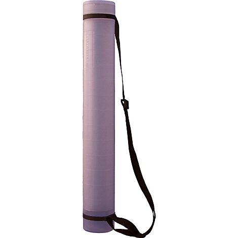 Helllila Zeichenrolle mit schwarzem Trageriemen. Darauf ist der Schriftzug "RUKOCOLOR" zu sehen.