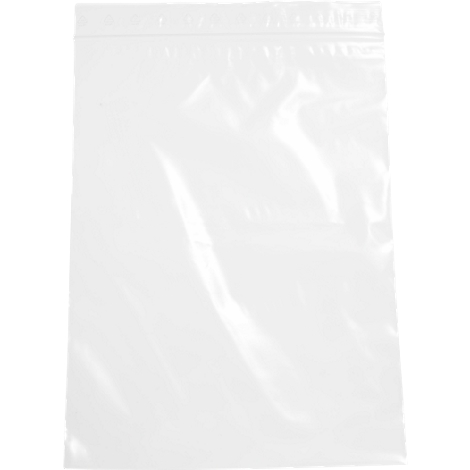 Sachet 250 x 350 mm fermeture ZIP Transparent 50u sac zip