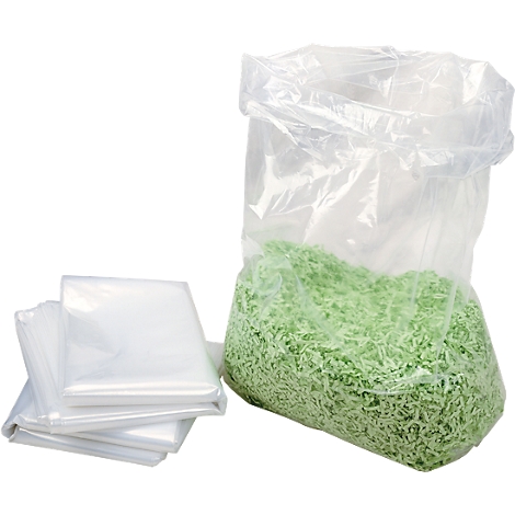 Sacs en plastique pour destructeurs de documents, 75 litres