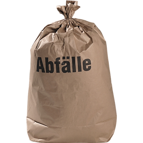 Sacs poubelle en papier tanche 120 litres 100 p. prix