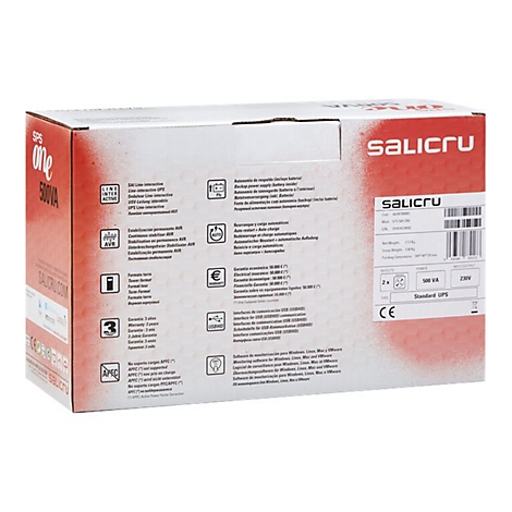 SALICRU SPS ONE SPS.700.ONE - USV - Wechselstrom 220/230/240 V - 360 Watt - 700 VA - USB