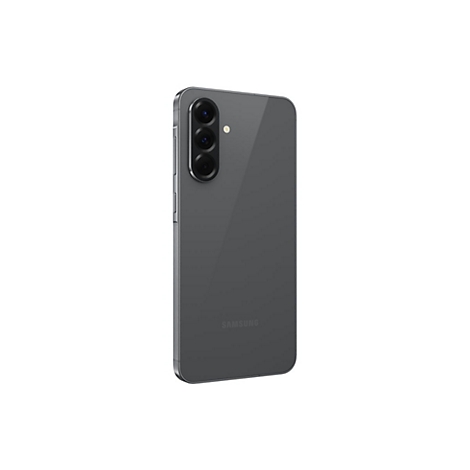 Graues Smartphone. Drei Kameras, glatte Oberfläche, elegantes Design.