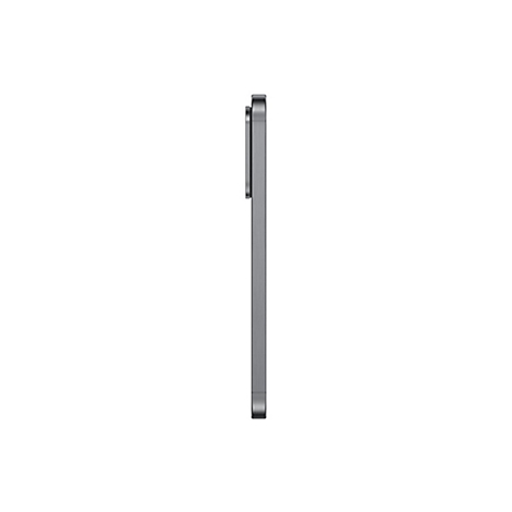 Graues Tablet im Profil, Kamera oben rechts.